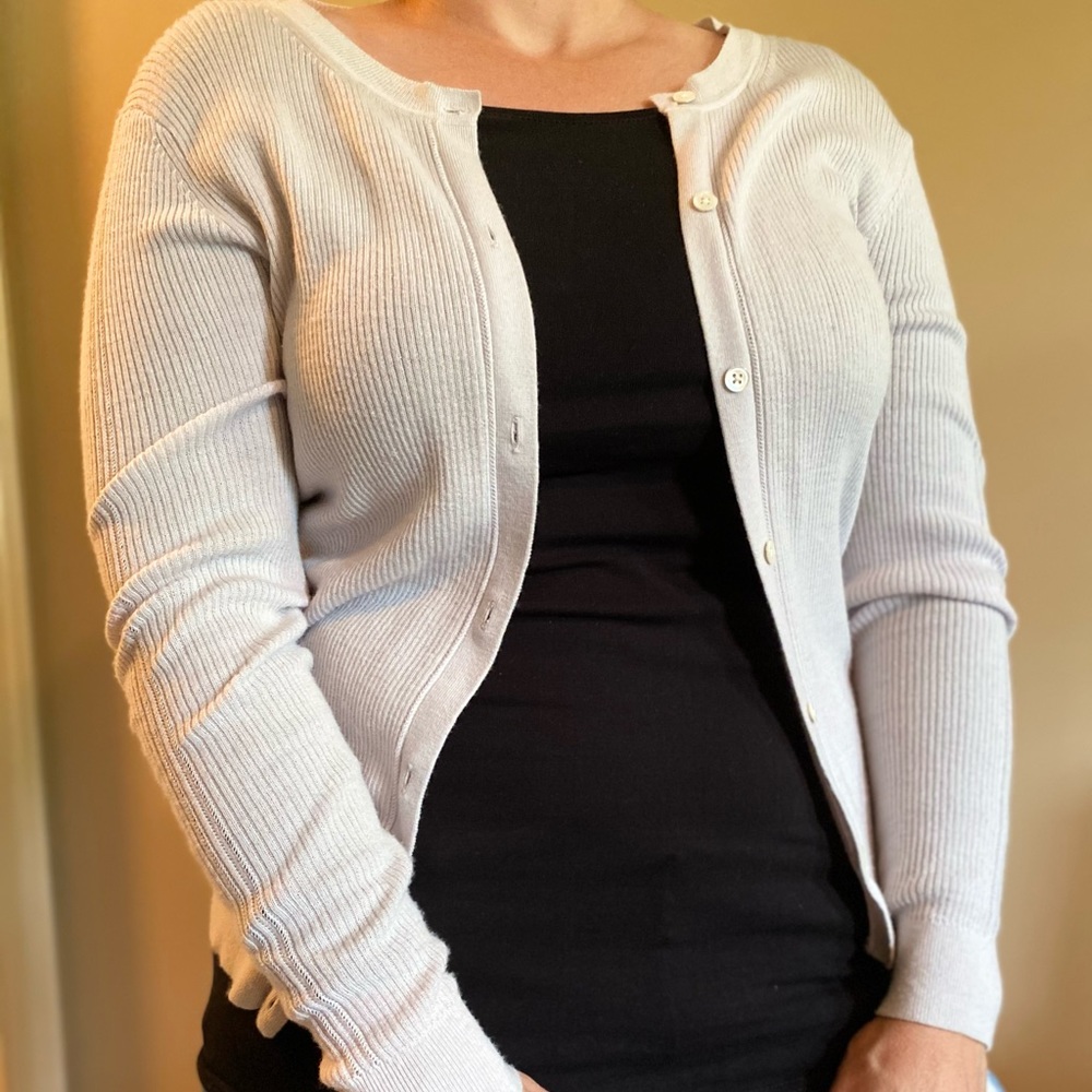 BR 100% Merino Wool cardigan